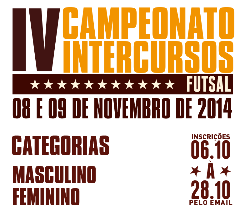 IV Campeonato Intercursos UniFil - Futsal